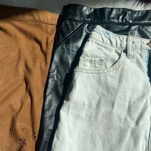 Size small fall skirt bundle